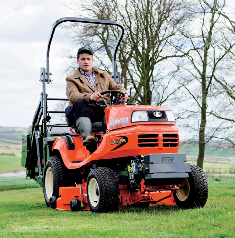 Kubota G21E-LD Aufsitzmäher – Bild 2
