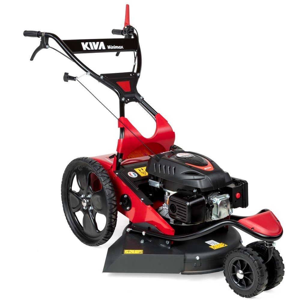 Kiva Minimax Rasenmäher und Freischneider